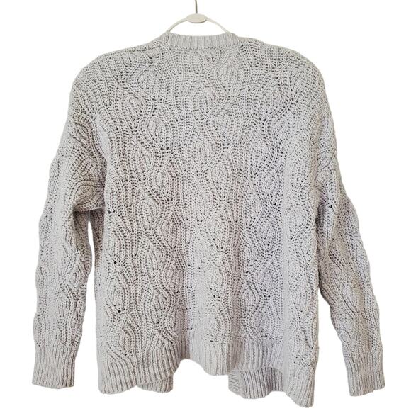 Universal Thread Light Gray Knit Open Cardigan Size XS - Picture 3 of 9
